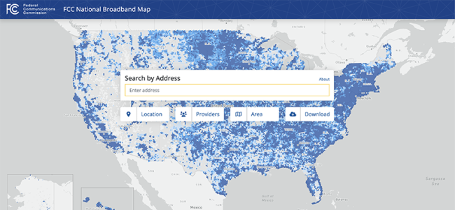 First Look New Fcc Broadband Map Goes Live Explore Beyond